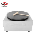 Commercial snack equipment stainless steel non stick saj pancakemaker electric single crepe machine